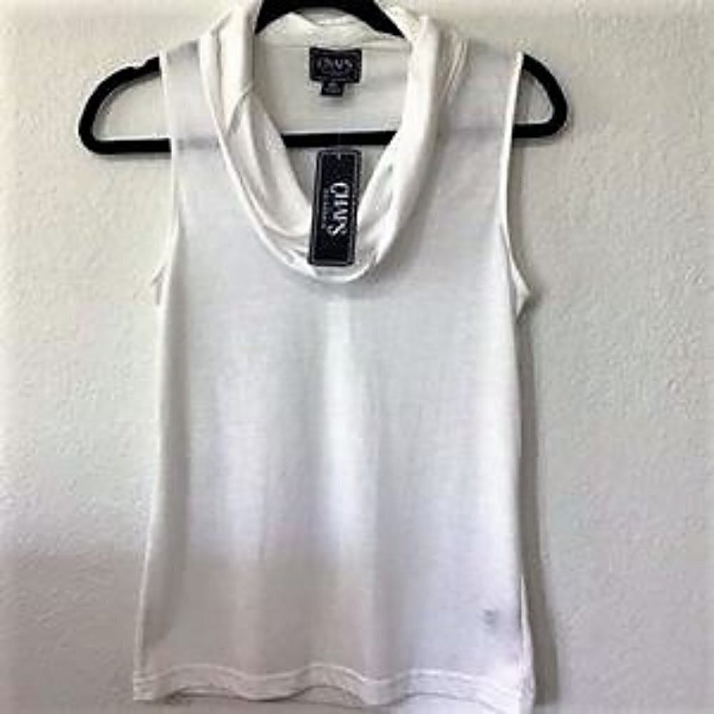 CHAPS SLEEVELESS TOP - Picture 2 of 8